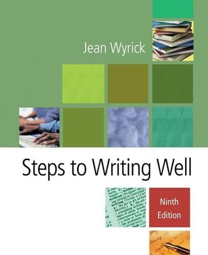 Amazon.com: Steps to Writing Well With Additional Readings
